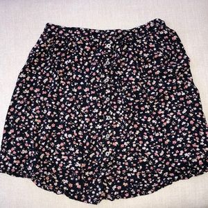 Hollister Floral Skirt